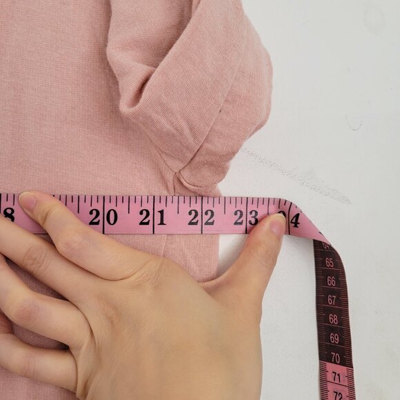 Isabel Maternity 3/4 Sleeve Tunic Button Shoulder Knit Tunic Top Size Medium - Picture 7 of 11